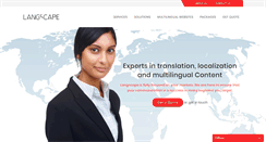 Desktop Screenshot of langscape.com